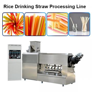 good quality and best service rice straw machine pasta straw extruder and cutter