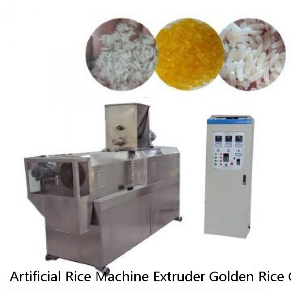 Artificial Rice Machine Extruder Golden Rice Ginkgo Nuts Powder Rice Machine